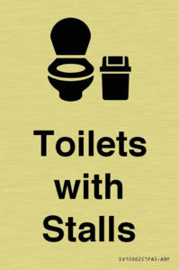 Toilets: Stalls with Sanitary Bin